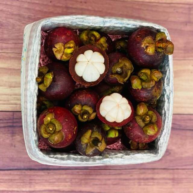 Purple Mangosteen Fruit 15 lb