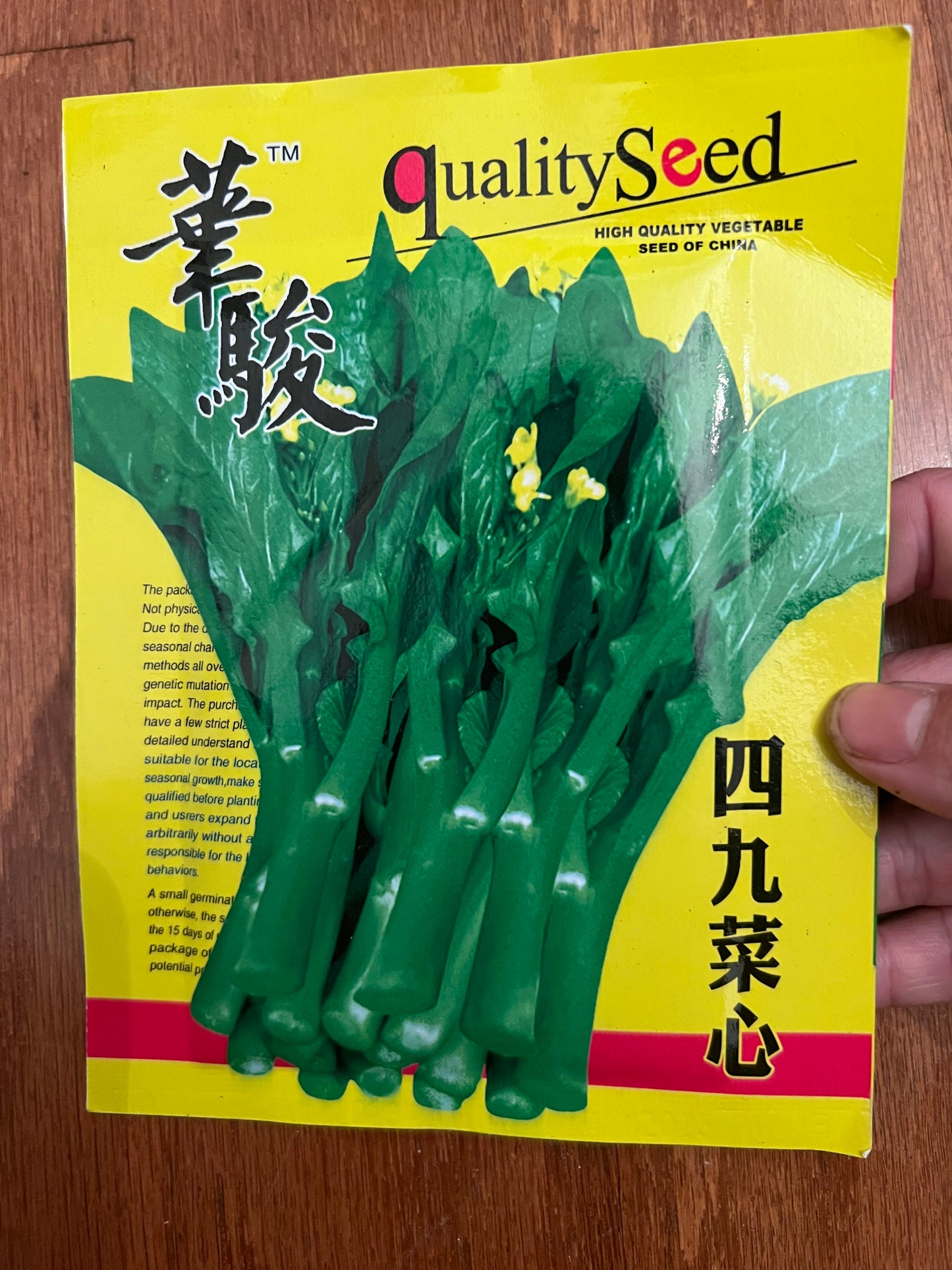 Chinese Broccoli | Gai lan | kai-lan | jie lan | Chinese Kale | Brassica oleracea | Leafy Broccoli 200 Seeds