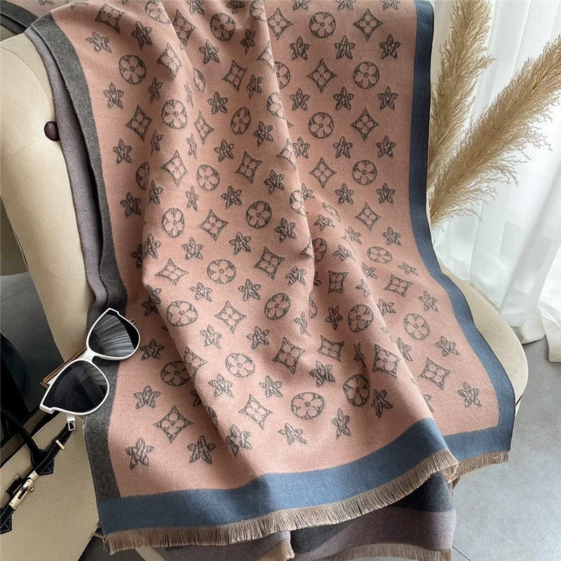 2023 Large Women’s Winter Scarf ,100% Cashmere Wool