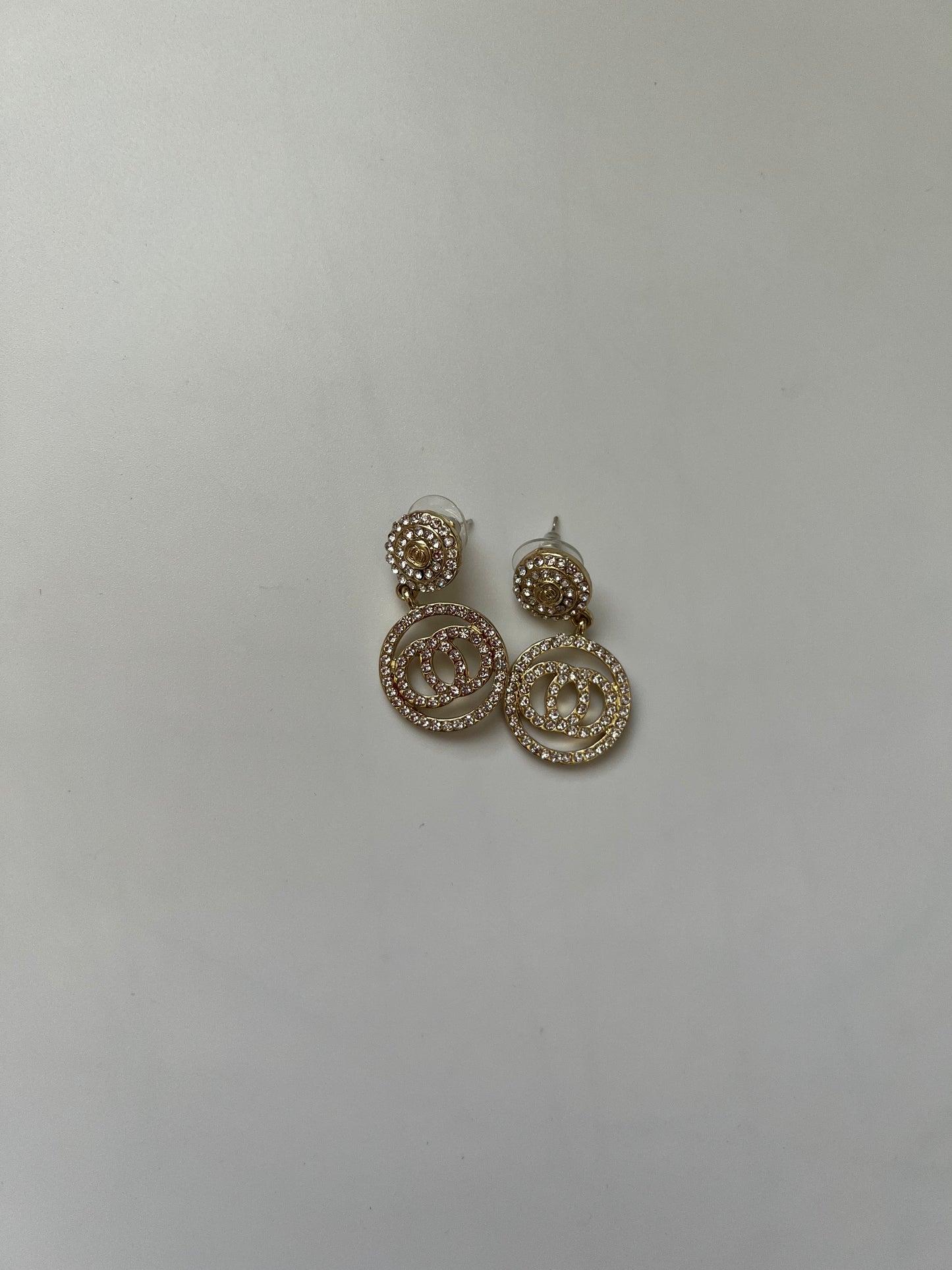 New Fashion Women Zircon Geometric Dangle Drop Earrings Jewelry ,With Gift Box