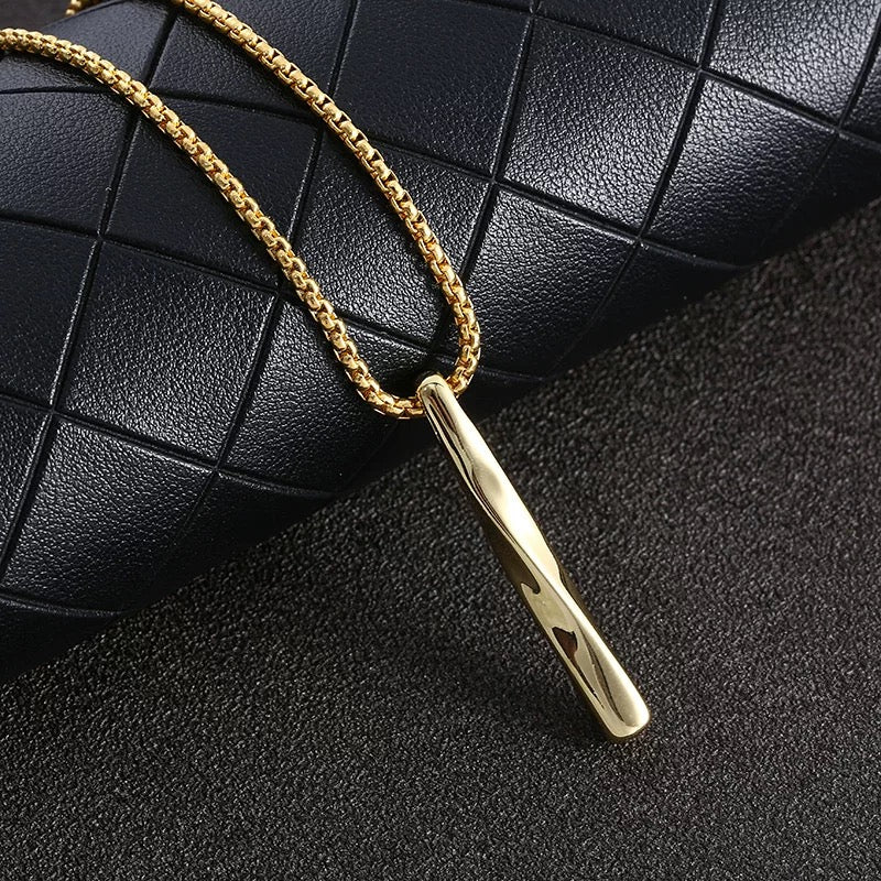 Mens Stainless Steel Vintage Cross Pendant Necklace Men Silver