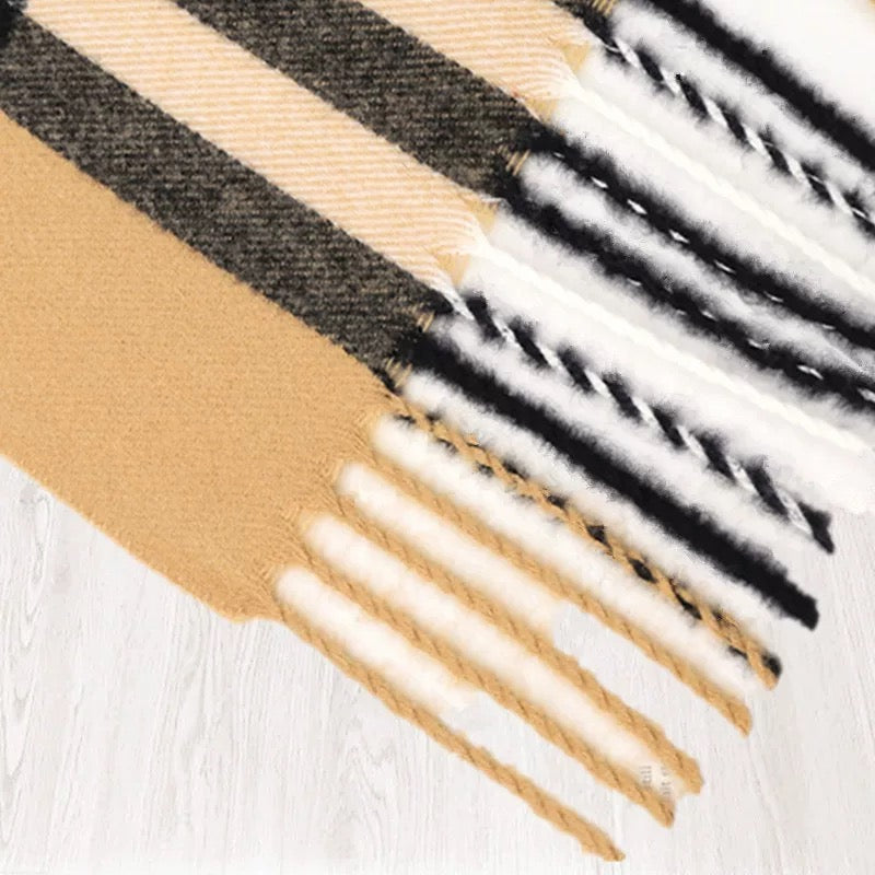 2023 Large Women’s Winter Scarf ,100% Cashmere Wool