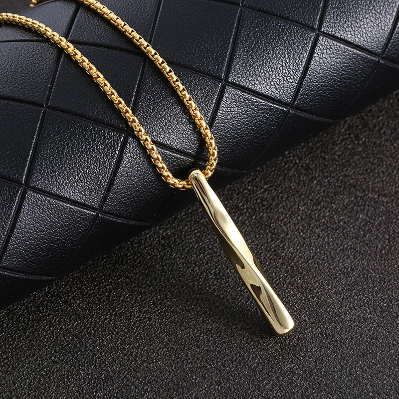 Mens Stainless Steel Vintage Cross Pendant Necklace Men Silver