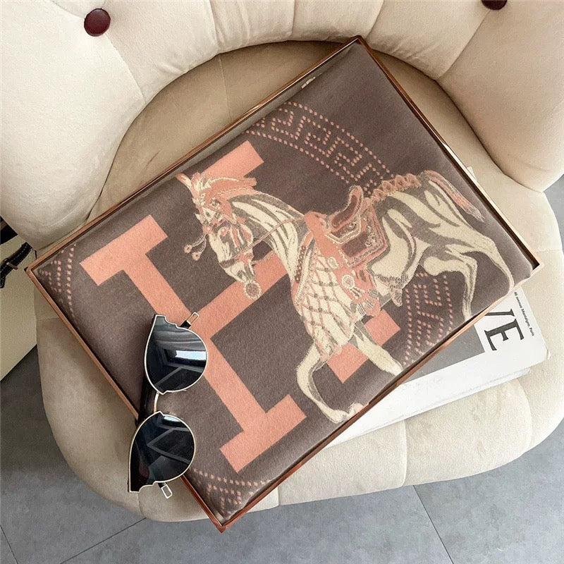 2023 Large Women’s Winter Scarf ,100% Cashmere Wool