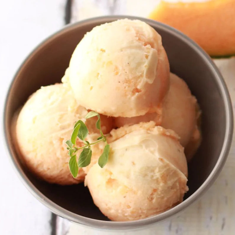 羊角瓜Banana Cantaloupe Seeds | Heirloom Oblong Orange Flesh Yellow Skinned Casaba Sweet Tropical Exotic Fruit Seed For 2022 Season Fast Shipping