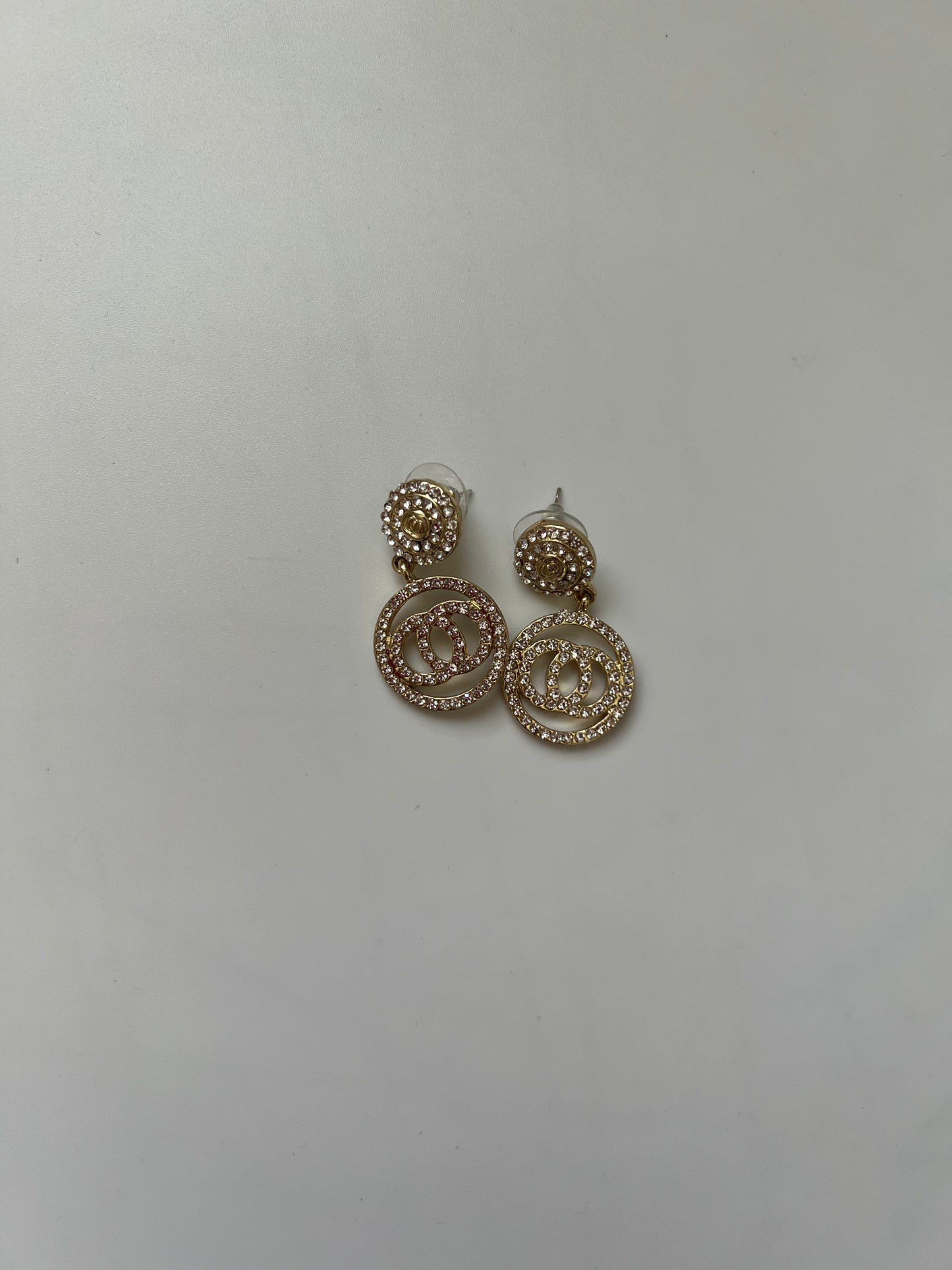 New Fashion Women Zircon Geometric Dangle Drop Earrings Jewelry ,With Gift Box