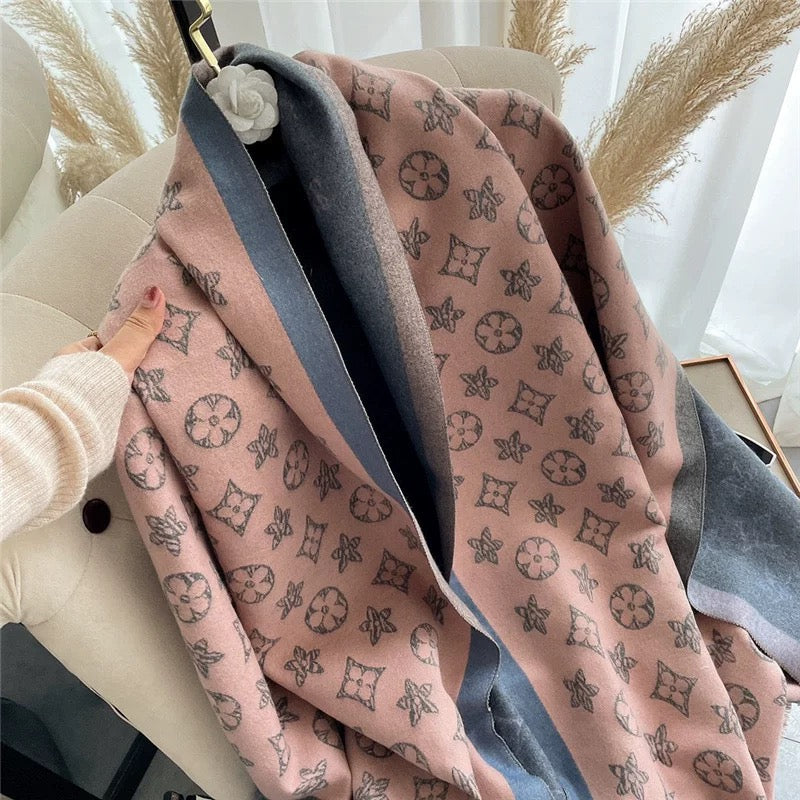 2023 Large Women’s Winter Scarf ,100% Cashmere Wool
