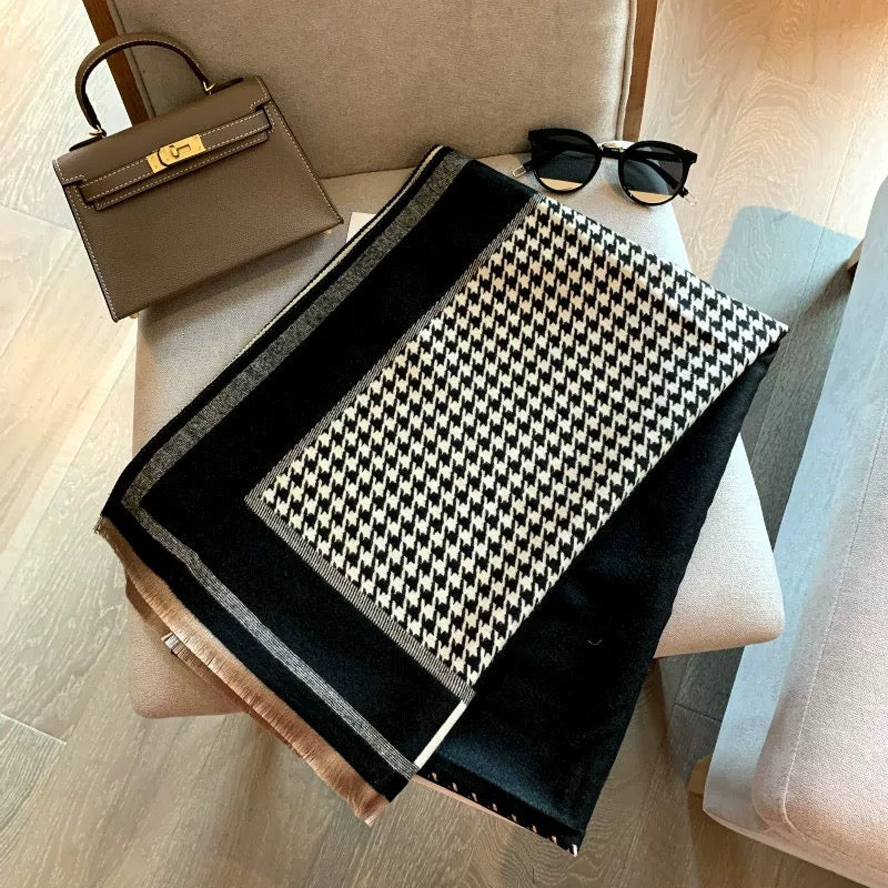 2023 Large Women’s Winter Scarf ,100% Cashmere Wool