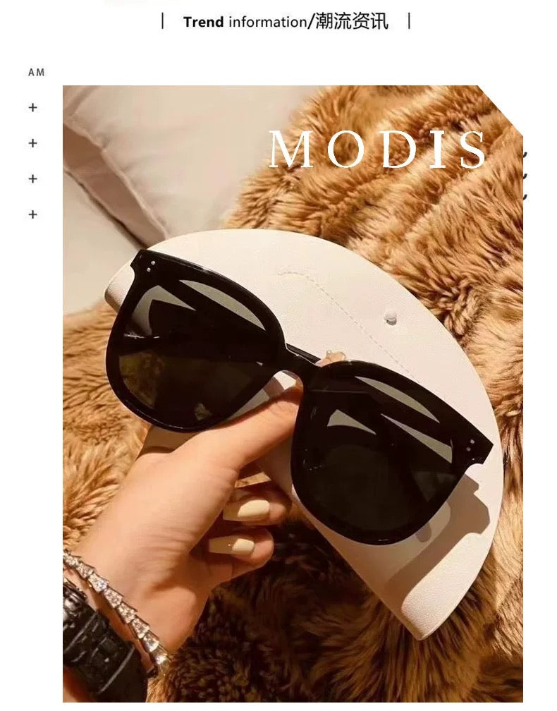 Luxury Rimless Sunglasses Women Fashion Oversized Outdoor Gradient Shades UV400 with sunglass girl