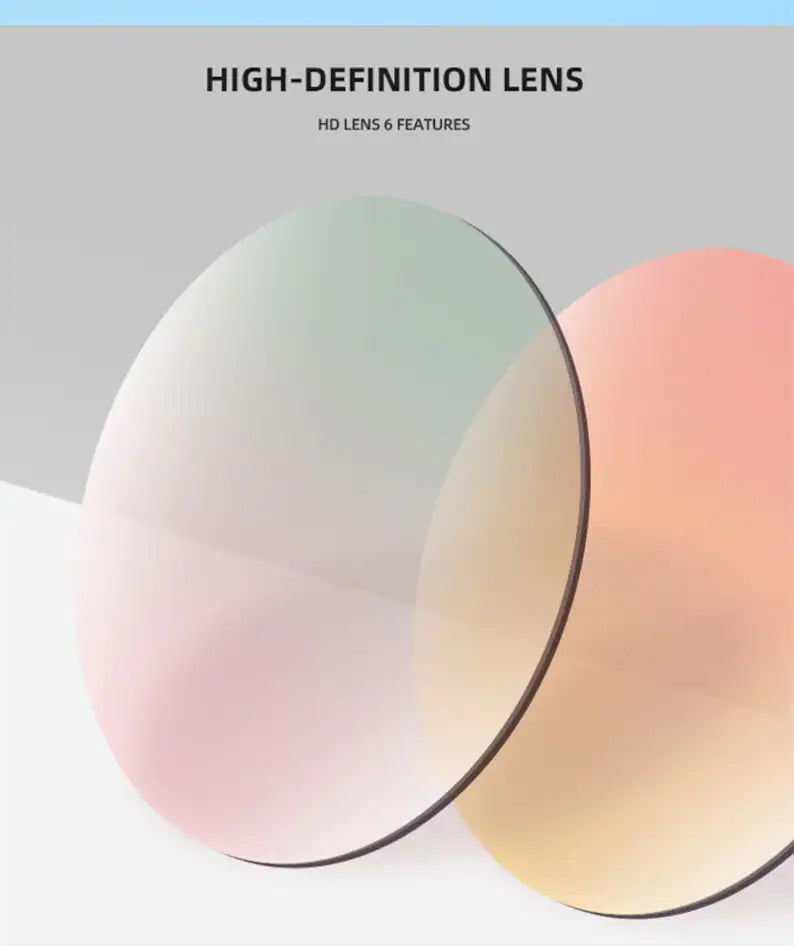 Mens Tint Retro Polarized Gradient Rectangular Vintage Rimless Sunglasses.With Sunglass Case